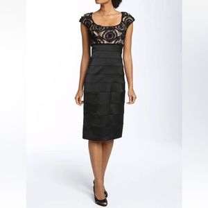 tadashi shoji Navy lace Dress in a 12 Holiday
